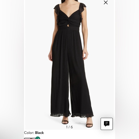 Elegant Black Jumpsuit - Picture 3 of 8